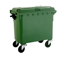 Industrial Dustbin With Wheels