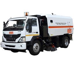 Truck mounted sweeper