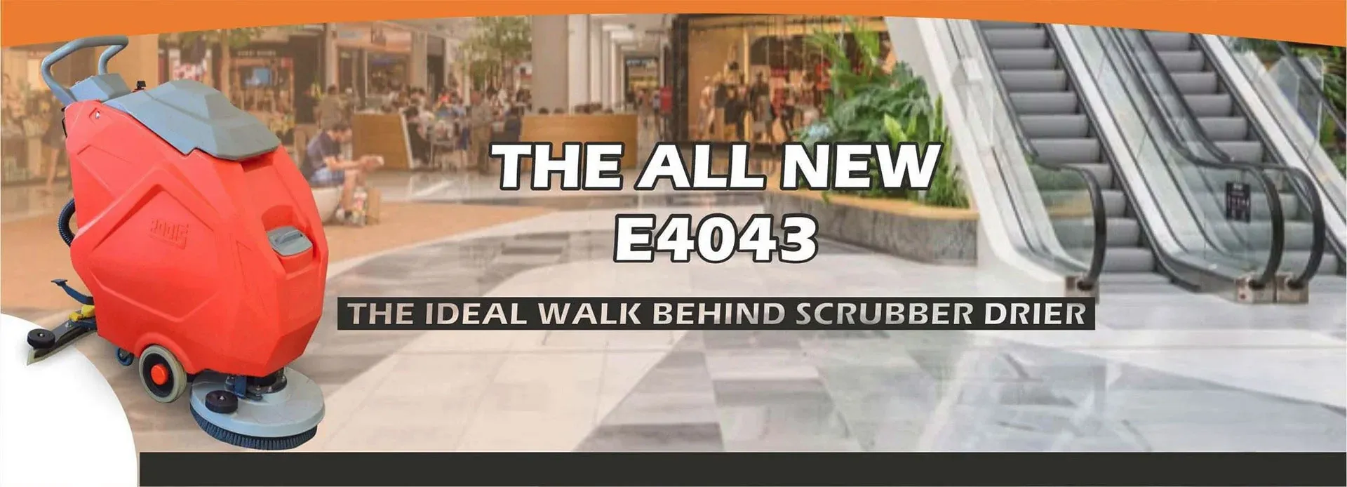 Roots Scrub E4043 Walk Behind Scrubber